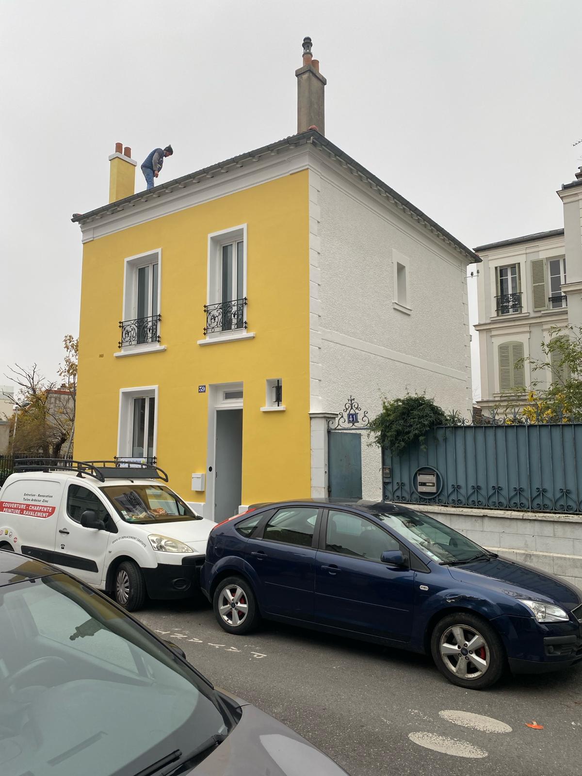 Toiture typique Garges-lès-Gonesse
